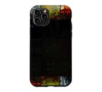 Grille de Distorsion numérique P bstract Glitch Art Coque pour iPhone 11 Pro