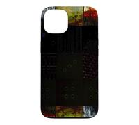 Grille de Distorsion numérique P bstract Glitch Art Coque pour iPhone 13