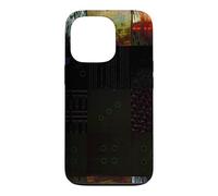 Grille de Distorsion numérique P bstract Glitch Art Coque pour iPhone 13 Pro