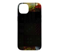 Grille de Distorsion numérique P bstract Glitch Art Coque pour iPhone 14 Plus