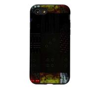 Grille de Distorsion numérique P bstract Glitch Art Coque pour iPhone SE (2020) / 7/8