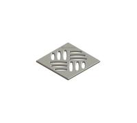 KESSEL - Grille de Douche carrée INOX 120x120 V2A K3 pour bonde Ultra Plat - KESGR680243