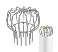 Grille de Drain Extérieur, Protège-Gouttière, Protection de Bassin Pare-Feuilles pour Garage sous-Sol Jardin Extérieur Camping-Car Douche Piscine Systèmes de Débordement