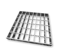 Grille De Drainage Carrée en Acier Galvanisé, Robuste Et Durable, for Puisard Carré, Grille De Drainage Extérieure Épaisse for Allée De Garage, Égout De Cour Et Descente De Gouttière.(50x100x3cm)