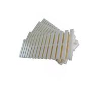 Grille De Drainage Couverture Canal, Route, D'activité Blanche, for Balcon Passerelle(Bone Color,30cm/15piece)