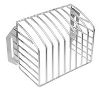 Grille de Drainage D’angle en Acier Inoxydable Filtre Anti-débris | Maille Fine Amovible, Installation Murale Latérale, pour Sorties D’évacuation et Tuyaux, Argenté