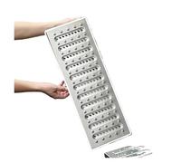 Grille de drainage de débordement Couvercle de drainage - Passerelle piétonne, pelouse, grille de drainage de jardin, canal commercial, réservoir de collecte des eaux de pluie Grille de piscine(25cm(9