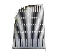 Grille de drainage de débordement, grille de drainage extérieure, couverture de drainage de cour de garage, fossé de drainage avec maille amovible, utilisé for isoler les feuilles mortes, grille de pi