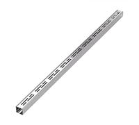 Grille de drainage de gouttière extérieure, couverture de drainage en polyéthylène haute densité pour côté maison, 100 cm de long, 150 mm x 40 mm, plaque de grille durable pour une gestion efficace de