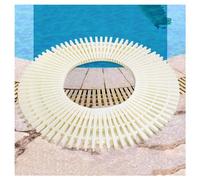 Grille de Drainage de Piscine Durable - Lot de 2 Tapis filtrants en Plastique pour trop-Plein, 20 x 100 cm, Protection de gouttière Indispensable pour Salle de Bain intér