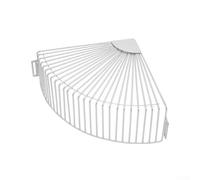 Grille de drainage de toit pour une filtration efficace des débris, design imperméable et antirouille, installation facile pour balcon, salle de bain, toit (38 cm)