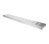 Grille de Drainage en Acier Inoxydable Argenté pour Ouvertures de Sol | Pose Facile, Usage Résistant à L'usure, pour Sanitaires Publics et Caniveaux au Sol