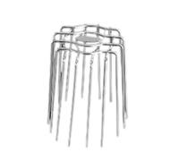 Grille de drainage en acier résistant aux hautes températures - Anti-oiseaux - Entretien facile - Installation simple - Pour usage domestique - Filtre de vidange de cuisine anti-insectes