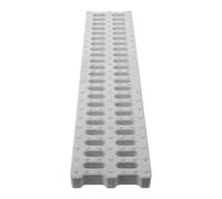 Grille de drainage en polymère légère modulaire résistante UV | Surface texturée antidérapante, résiste aux intempéries, pour allée de garage, rénovation urbaine