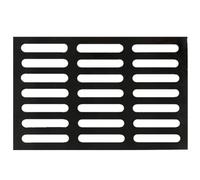 Grille de Drainage extérieure Robuste en Fonte de 3 cm d'épaisseur, Efficace Contre Les débris et Les obstructions, 40 x 70 cm (16 x 28 po), pour des Solutions de Drainage améliorées.