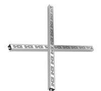 Grille de drainage linéaire en acier inoxydable for drainage extérieur - Couverture de tranchée robuste for allées, patios et jardins(1 Pack 5x3cm)