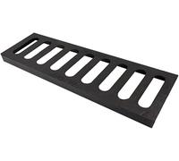 Grille de drainage pour canal étroit, Grille de protection en fonte for égouts, plusieurs tailles, for allées, parkings, caniveaux de rue(50x20x2cm)