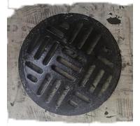 Grille de drainage ronde en fonte pour bassin versant de 20/30/40/45/50/60/70 cm (58 x 3 cm)