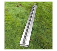 Grille de drainage, Système de drainage tranchée 39,4" longueur(100x10x5.5cm/39.37x3.93x2.16in)