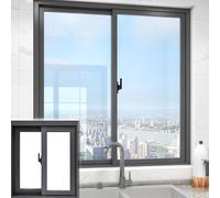 grille de fenêtre antivol Fenêtre Pliante Anti-eff Fenêtre de sous-sol for maisons 31x22 po et 33x20, fenêtres coulissantes en aluminium robuste, fonctionnement facile(76.2x30.5cm/30x12")