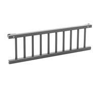 Grille de fermeture babybay I berceau adapté aux modèles Maxi et Boxspring, laqué gris ardoise