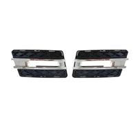 Grille de feu de brouillard de rechange pour Benz X204 pour GLK 2010 2011 2012 Grille de pare-chocs avant Couverture de lampe de brouillard Cadre de grille d'aération 2048854123 2048854223 (paire)