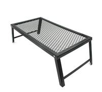 Grille de feu de camp,Métal Pliable - Grille de Cuisson pour Camping | pour Extérieur Jardin Plage Balcony Camping Barbecue Pique-nique