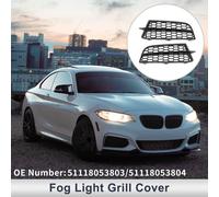 Grille De Feux Antibrouillard Avant Gauche Pour Bmw F20 F21 2011-2015 Inserts De Couvercle De Feux Antibrouillard InfšŠrieur Avant No.51118053803/51118053804 Abs 1 Paire
