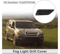 Grille De Feux De Brouillard Avant Droit Pour Honda Pilot 2016-2018 Insertions De Couvercle De Feux De Brouillard InfšŠrieur Avant No.71102Tg7A00 Abs 1 Pc