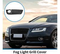 Grille De feux- De Brouillard No.8T0807682 49,2 Cm X 14,5 Cm Couverture InfšŠrieure Avant Du Pare-Chocs Pour A5 2008-2012 Abs Noir ArgentšŠ