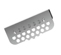 Grille De Filtration À Graisse Pour Plancha - Ustensiles de Barbecue en Acier Inoxydable - Grille de Protection Alimentaire pour Barbecue | pour Jardin Terrasse Camping Pique-nique Cuisine en Extérieu