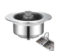 Grille de Filtration pour le Drain de l'Évier de Cuisine | Éliminateur D'Odeurs,Résistant À La Rouille | Panier De Vidage Pour Cuisine Et Salle De Bain Bouchon D'Évier