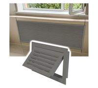 Grille de filtre à air de retour en aluminium, porte amovible, couvercle plat estampé pour ventilation CVC pour les applications de mur latéral et de plafond