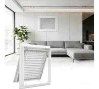 Grille de Filtre de Reprise d'air 12 x 48 - Couvercle de Ventilation Blanc pour CVC - Panneau d'accès à persiennes pour cloisons sèches - Idéal pour la Gestion du Flux d'air des hôtels, des