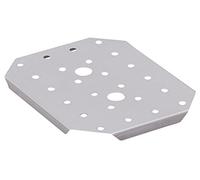 Grille de fond perforée GN 1/2