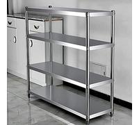 Grille de four à micro-ondes en acier inoxydable - Étagère de rangement robuste pour l'organisation de la cuisine