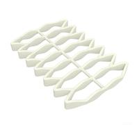 Grille de four en silicone pour rôtir et refroidir avec antiadhésive pour empêcher les aliments de coller et distribuer uniformément la chaleur (riz blanc)