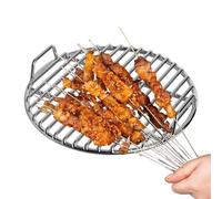 Grille De Four | Résistant à la chaleur, antiadhésif, en acier inoxydable - Grilles de refroidissement en acier inoxydable | pour Barbecue en Plein Air, Jardin, Camping, Pêche, Pique-nique, Voyage, Fê