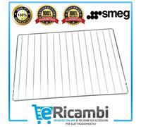 Grille de four Smeg 60 cm chrome inox original 367 x 307 cm pièce de rechange...