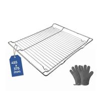 Grille de four universelle avec gants en silicone 455 x 375 x 31 mm pour | 00577170 HEZ634000 Accessoires de cuisine essentiels et grille de cuisson