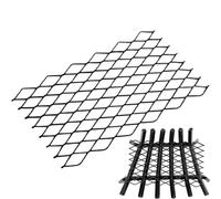 Grille de Foyer Acier Robust Résistant à la Chaleur Ignifuge