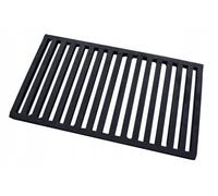 Grille de foyer d’angle 30x24 cm | 24x30 cm - Grille en acier pour cheminée, grille à cendres, grille de foyer robuste et résistante, grille de four | 300x240 mm | 240x300 mm | Épaisseur 12 mm