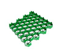 Grille de Gazon, stabilisateur d'allée en Plastique, Grille de Gravier, pavés de Trottoir extérieurs for renforcer Le Sol des patios(5cm-12 Pieces)