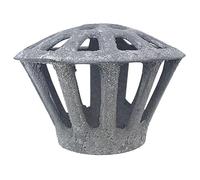 Grille de Gouttière en Fonte Ronde, Anti-rouille, Écoulement Rapide | Canalisations Pluviales et Entrées D’eaux, Usage sur Toitures et Zones Paysagères, Réutilisable Couleur Aléatoire