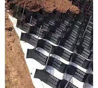 Grille de gravier perméable - Cellules géo-stabilisantes de 1 m/2 m/4 m/6 m/8 m/10 m de large pour le contrôle de l'érosion des chemins et des allées - Système durable Kiesmatten et Kieswaben