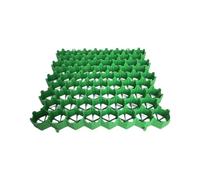 Grille de Gravier Plastique for allée, renforcement de Route en Herbe, Bases de Dalles de Pavage, grilles d'allée, 4 grilles = 1 m² (50 x 50 cm, Vert)(5cm-8 Pieces)