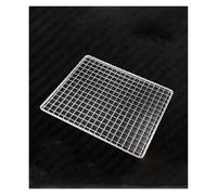 Grille de gril à trous denses, maille de gril en acier inoxydable 304, conception de poinçonnage lisse résistante à la rouille for griller, cuisson, séchage, camping(60x25cm/23.6x9.8in)