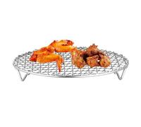 Grille De Gril En Acier Inoxydable, Remplacement Des Grilles De Gril, Dessus De Gril Rond Pour Barbecue En Métal, Dessus De Gril En Métal Portatif, Grilles De Remplacement De Gril De Foyer D'équipemen