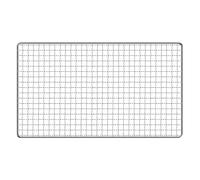 Grille de Grill， Pack of 2 Stainless Steel BBQ Barbecue Grill Mesh Grid Net Racks for Cooking and Baking