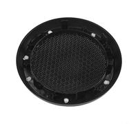 Grille de haut-parleur de porte avant en ABS pour Cooper R55 R56 R57 R58 R59 | Pièce de rechange intérieure galvanisée noire OEM 51412753333 51412756567 (galvanisée)